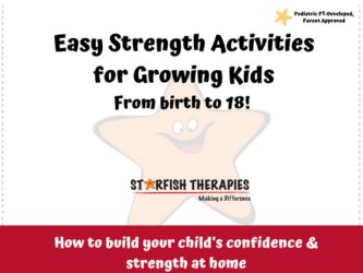 Starfish Therapies Easy Strength Activities for Kids Birth to 18 Cover (1)