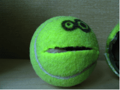 tennis ball monster